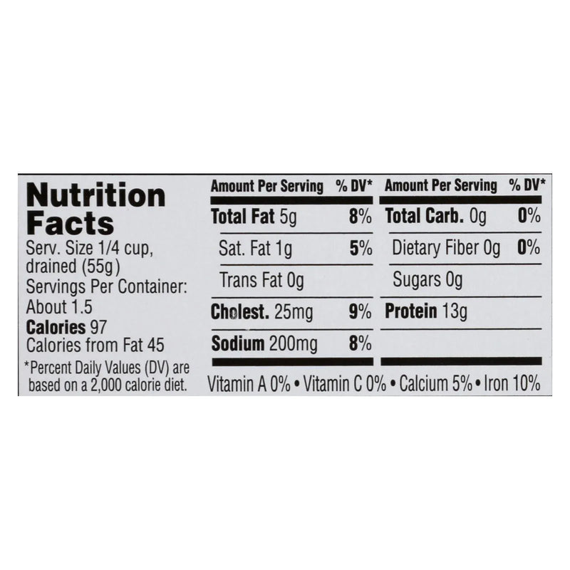 An image displaying Season Brand Sardines - Skinless And Boneless - In Water - Salt Added - 3.75 Ounce - Case Of 12 by Season Brand