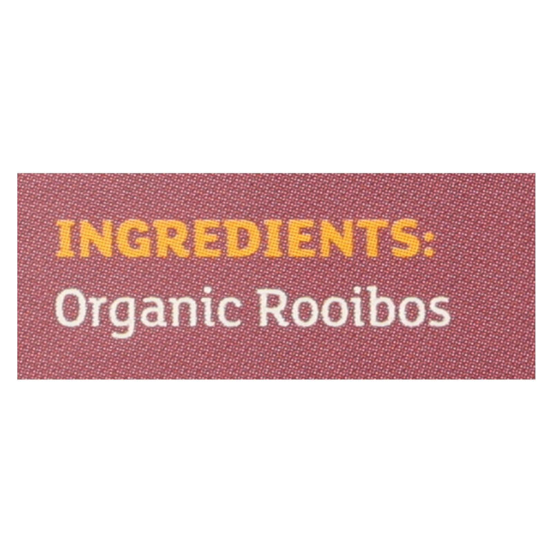 Equal Exchange Organic Rooibos Tea - Rooibos Tea - Case Of 6 - 20 Bags - Orca Market