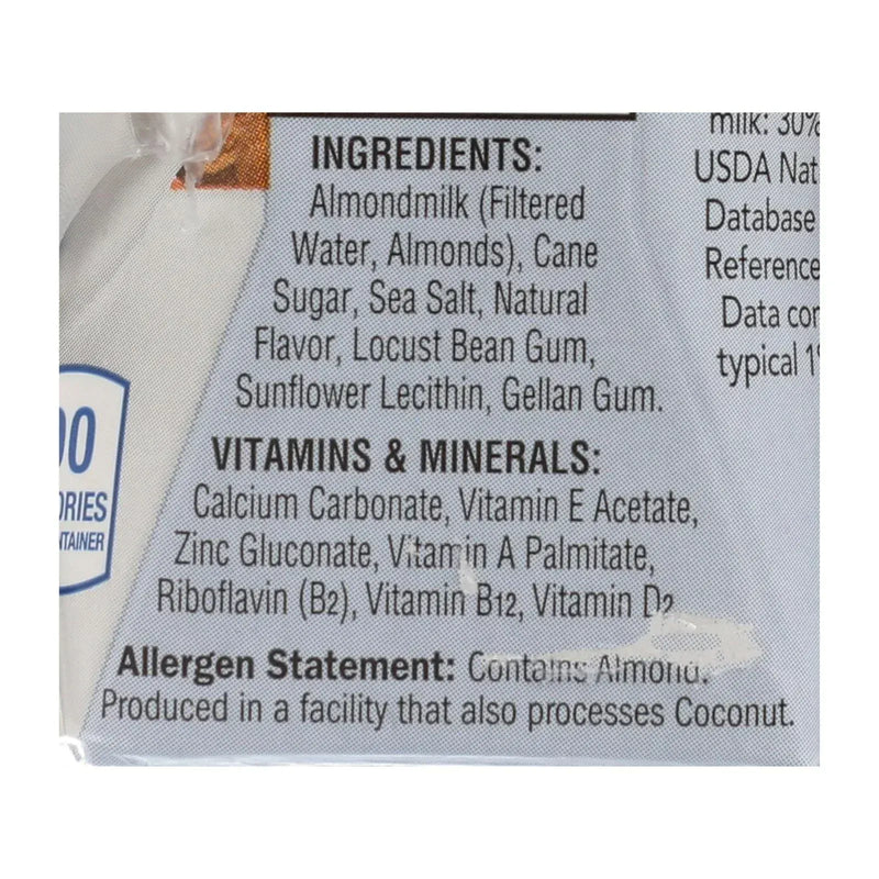 An image displaying Silk Pure Almond Milk - Vanilla - Case Of 3 - 8 Ounce. by Silk