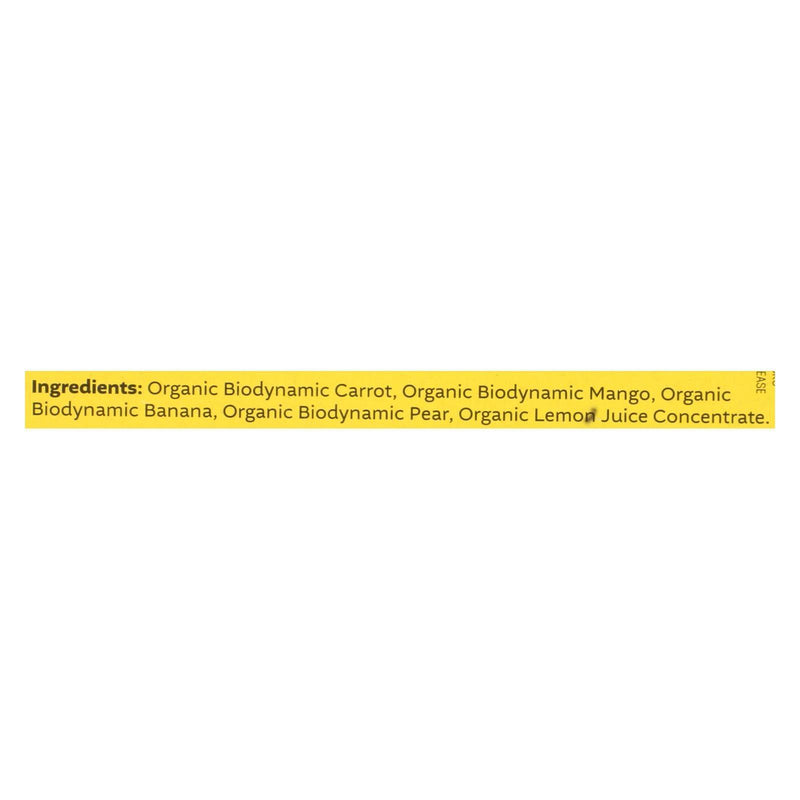White Leaf Provisions - Baby Food Mango Crt Pr Bn - Case Of 6 - 3.17 Oz - Orca Market