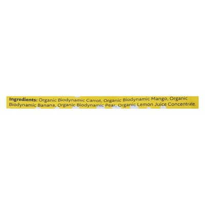 White Leaf Provisions - Baby Food Mango Crt Pr Bn - Case Of 6 - 3.17 Oz - Orca Market