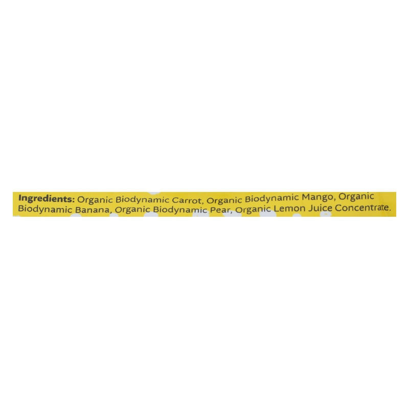 White Leaf Provisions - Baby Food Mango Crt Pr Bn - Case Of 6 - 3.17 Oz - Orca Market