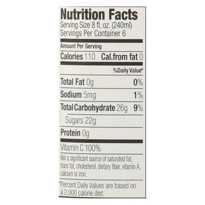 Apple And Eve Organic Juice Apple - Case Of 8 - 48 Fl Oz. - Orca Market