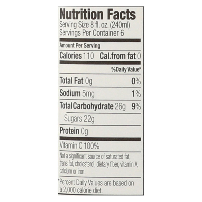 Apple And Eve Organic Juice Apple - Case Of 8 - 48 Fl Oz. - Orca Market