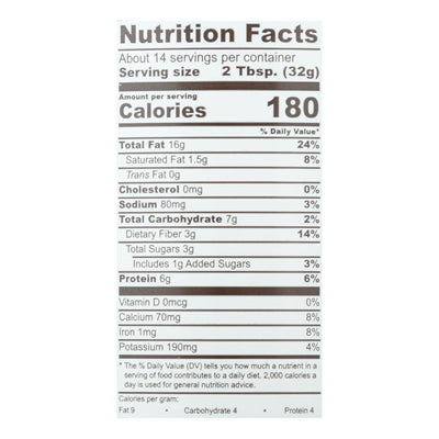 Barney Butter - Almond Butter - Crunchy - Case Of 6 - 16 Oz. - Orca Market
