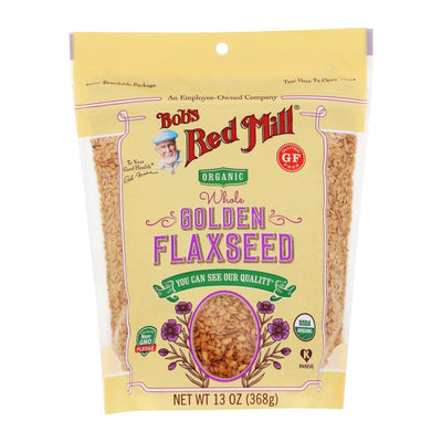 Bob's Red Mill - Flaxseeds Golden - Case Of 4-13 Oz - Orca Market