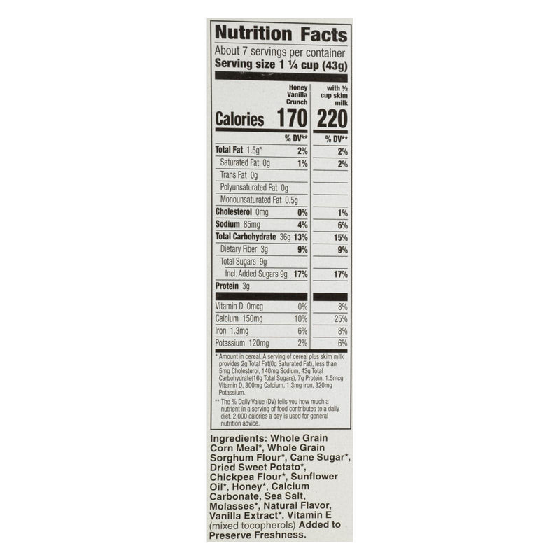 Cascadian Farm - Cereal Hny Vanilla Crunch - Case Of 12 - 10.5 Oz - Orca Market