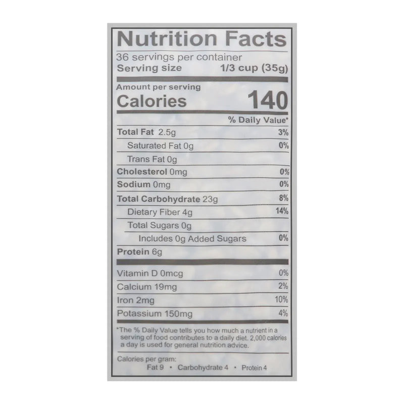 An image displaying One Degree Organic Foods - Sprouted Oats Rolled - Case Of 4 - 45 Ounce by One Degree Organic Foods