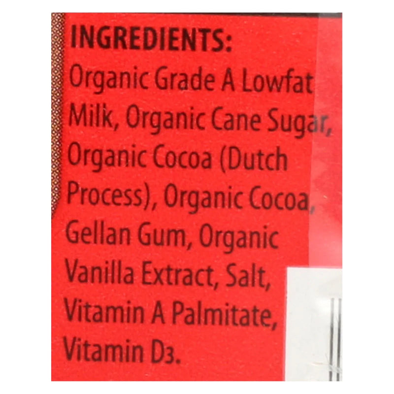 Horizon Organic Dairy Milk - Organic - 1 Percent - Lowfat - Box - Chocolate - 6/8 Ounce - Case Of 3