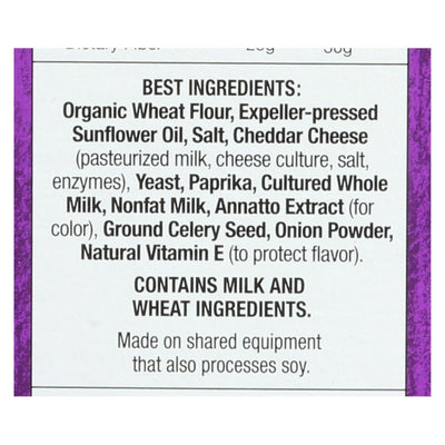 Annie's Homegrown - Snack Cracker Cheddar Bun - Case Of 12-7.5 Oz. - Orca Market