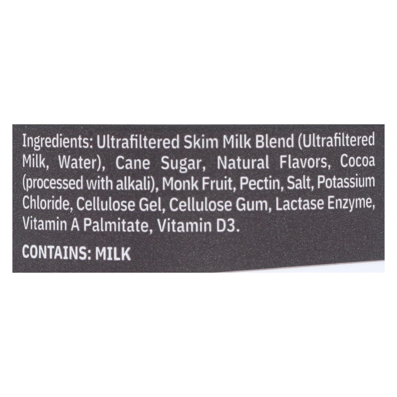 Slate Milk - Milk Aseptic Lf Dark Chocolate - Case Of 12 - 11 Ounce