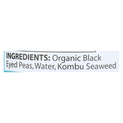Eden Foods Organic Black Eyed Peas - Case Of 12 - 15 Oz. - Orca Market