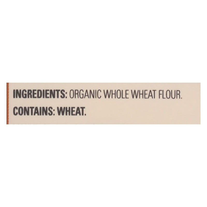 Arrowhead Mills - Organic Whole Wheat Flour - Stone Ground - Case Of 6 - 22 Ounce