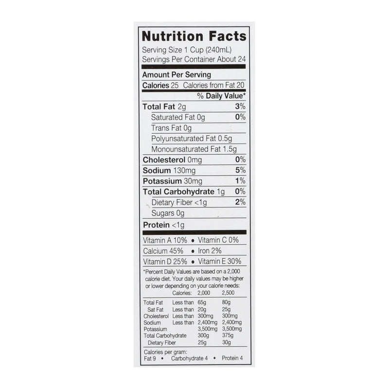 An image displaying Silk Pure Almond Milk - Unsweetened Vanilla - Case Of 6 - 32 Ounce by Silk
