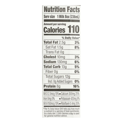 Horizon Organic Dairy Organic Low Fat 1 % Milk - Aseptic - 12/8 Ounce