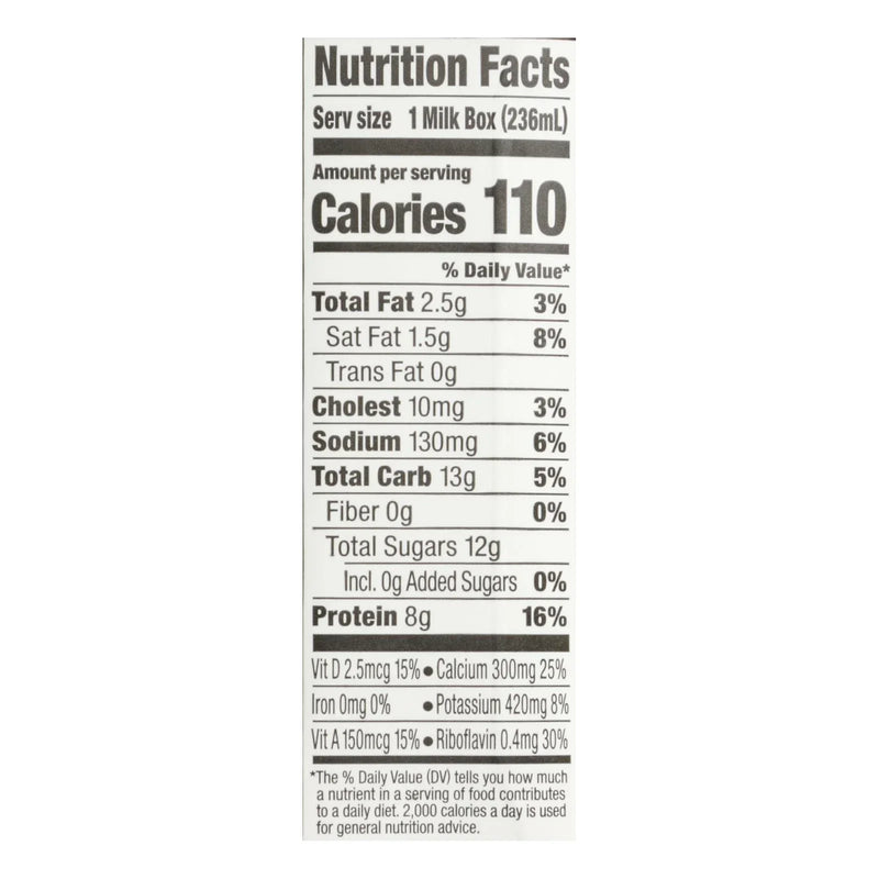 Horizon Organic Dairy Organic Low Fat 1 % Milk - Aseptic - 12/8 Ounce