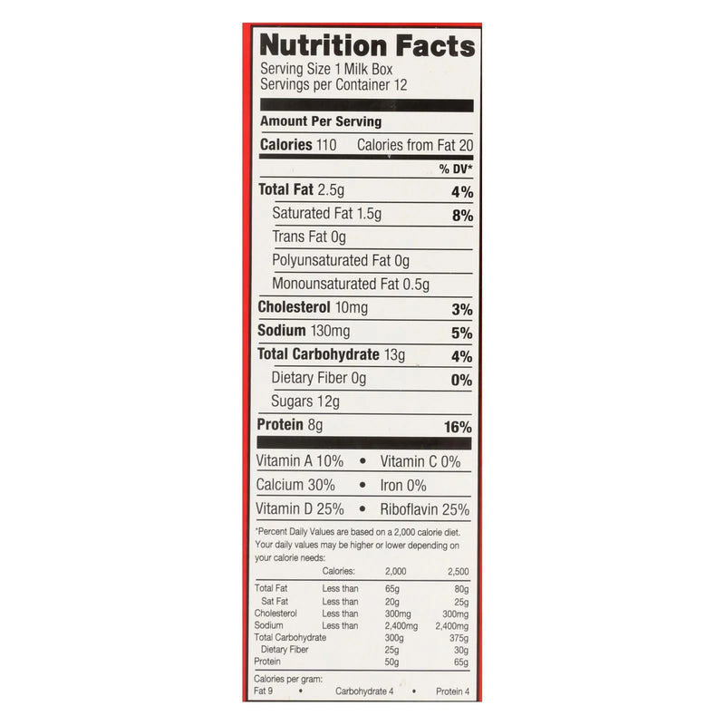 Horizon Organic Dairy Organic Low Fat 1 % Milk - Aseptic - 12/8 Ounce