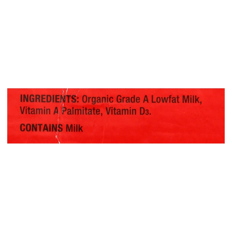 Horizon Organic Dairy Organic Low Fat 1 % Milk - Aseptic - 12/8 Ounce