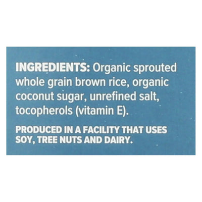 An image displaying One Degree Organic Foods Sprouted Brown Rice - Crisps Cereal - Case Of 6 - 8 Ounce by One Degree Organic Foods