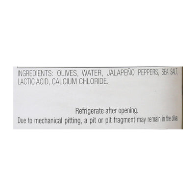 Jeff's Natural Jeff's Natural Jalapeno Stuffed Olives - Jalapeno Stuffed Olives - Case Of 6 - 7.5 Oz. - Orca Market