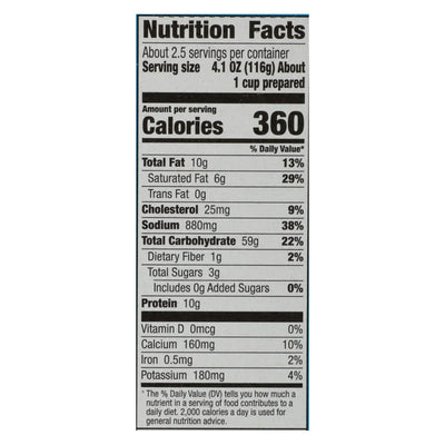 An image displaying Annies Homegrown Rice Pasta Dinner - Creamy Deluxe - Rice Pasta And Extra Cheesy Cheddar Sauce - Gluten Free - 11 Ounce - Case Of 12 by Annie's Homegrown