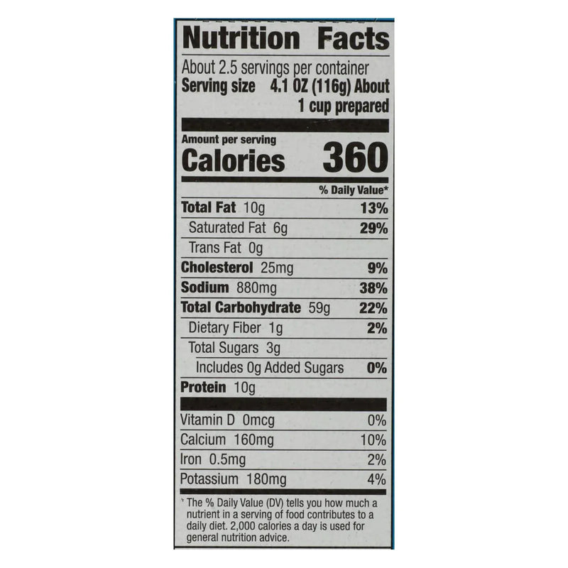 An image displaying Annies Homegrown Rice Pasta Dinner - Creamy Deluxe - Rice Pasta And Extra Cheesy Cheddar Sauce - Gluten Free - 11 Ounce - Case Of 12 by Annie&