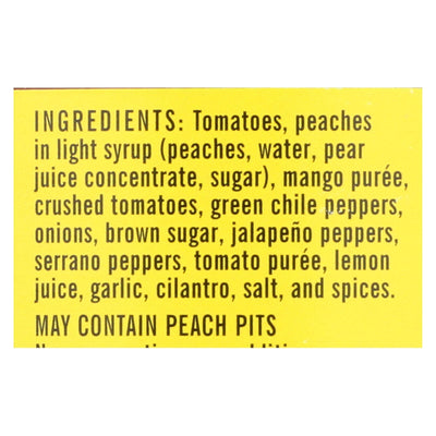 Desert Pepper Trading - Medium Hot Peach Mango Salsa - Case Of 6 - 16 Ounce
