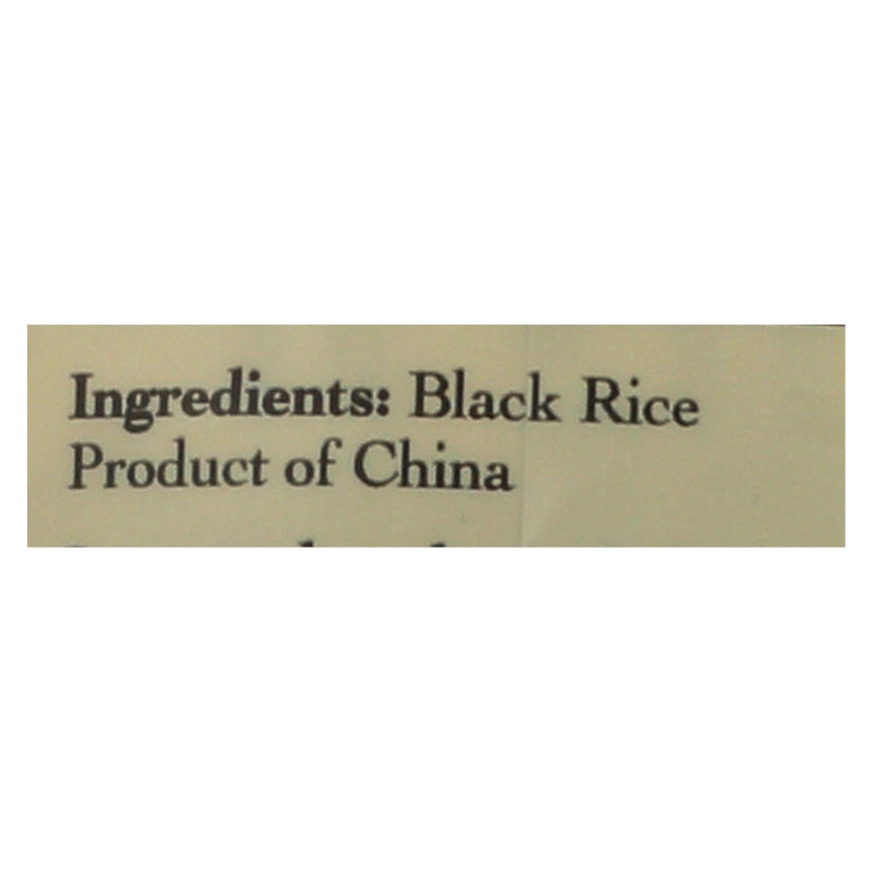 Lotus Foods Heirloom Forbidden Black Rice - Case Of 6 - 15 Oz. - Orca Market
