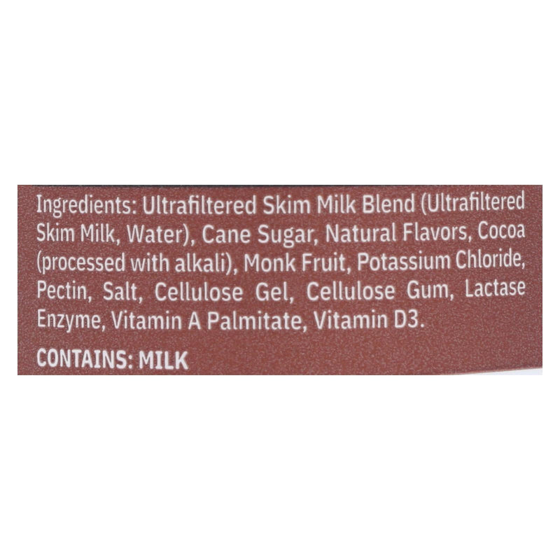Slate Milk - Milk Aseptic Lf Chocolate - Case Of 12 - 11 Ounce