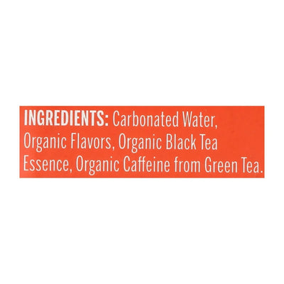 An image displaying Nixie Sparkling Water - Sparkling Water Peach - Case Of 3 - 8/12 Ounce by Nixie Sparkling Water