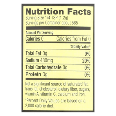 Alessi - Mediterranean Sea Salt - Coarse - Case Of 6 - 24 Ounce