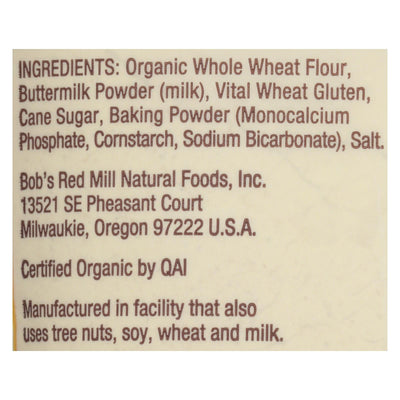 Bob's Red Mill - Pancake/waffle Btrmlk - Case Of 4 - 24 Ounce