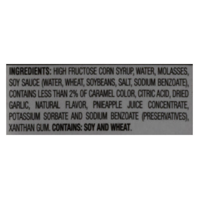 World Harbor Maui Mountain Teriyaki Marinade And Sauce - Case Of 6 - 16 Ounce.