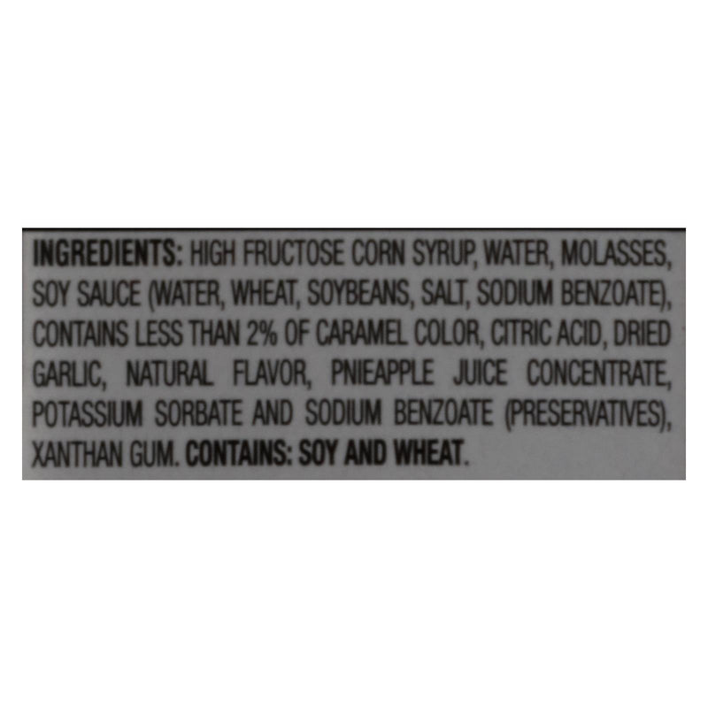 World Harbor Maui Mountain Teriyaki Marinade And Sauce - Case Of 6 - 16 Ounce.