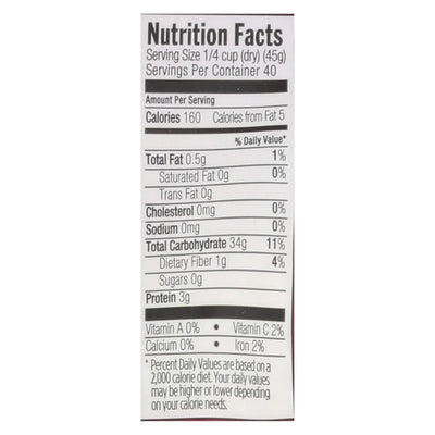 Lundberg Family Farms Organic White Basmati Rice  - Case Of 6 - 4 Lb