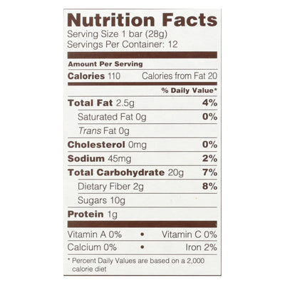 Nature's Bakery Stone Ground Whole Wheat Fig Bar - Peach Apricot - 2 Ounce - Case Of 6