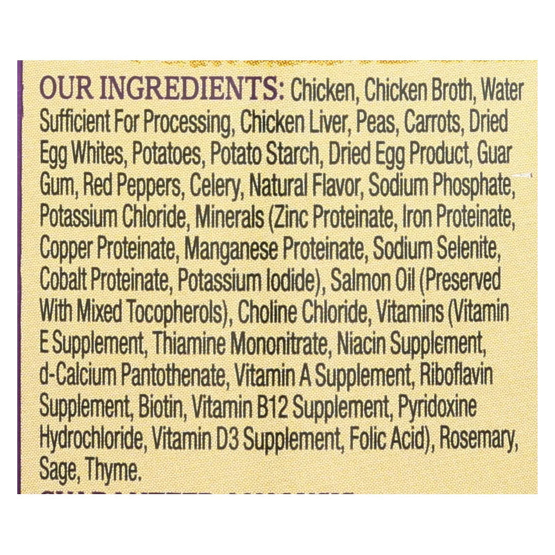Wellness Pet Products Dog Food - Chicken With Peas And Carrots - Case Of 12 - 12.5 Ounce.