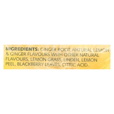 Twinings Tea Green Tea - Lemon And Ginger - Case Of 6 - 20 Bags - Orca Market
