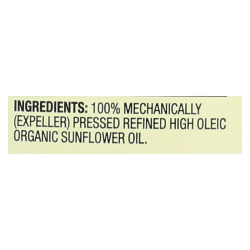 An image displaying Spectrum Naturals High Heat Refined Organic Sunflower Oil - Case Of 12 - 32 Ounce by Spectrum Naturals