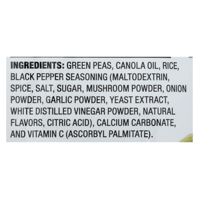 Calbee Snapea Crisp - Snapea Crisps - Black Pepper - Case Of 12 - 3.3 Oz - Orca Market