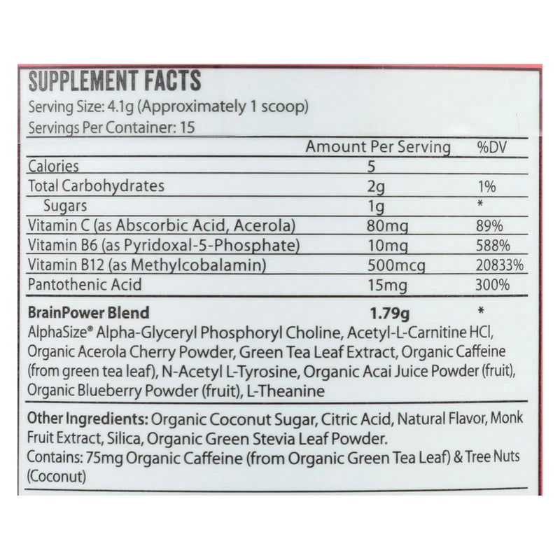Brain Juice - Watermelon Powder Original - 1 Each - 2.2 Ounce