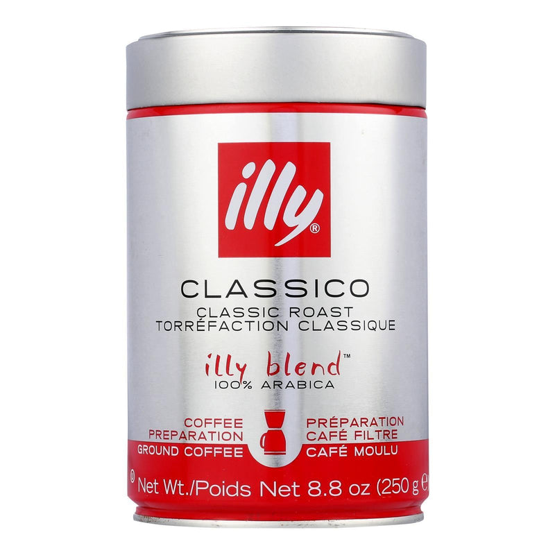 Illy Caffe Coffee Coffee - Drip - Ground - Medium Roast - 8.8 Oz - Case Of 6 - Orca Market