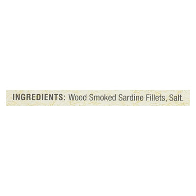 An image displaying Bar Harbor - Smoked Sardine Fillets - Case Of 12 - 6.7 Ounce by Bar Harbor