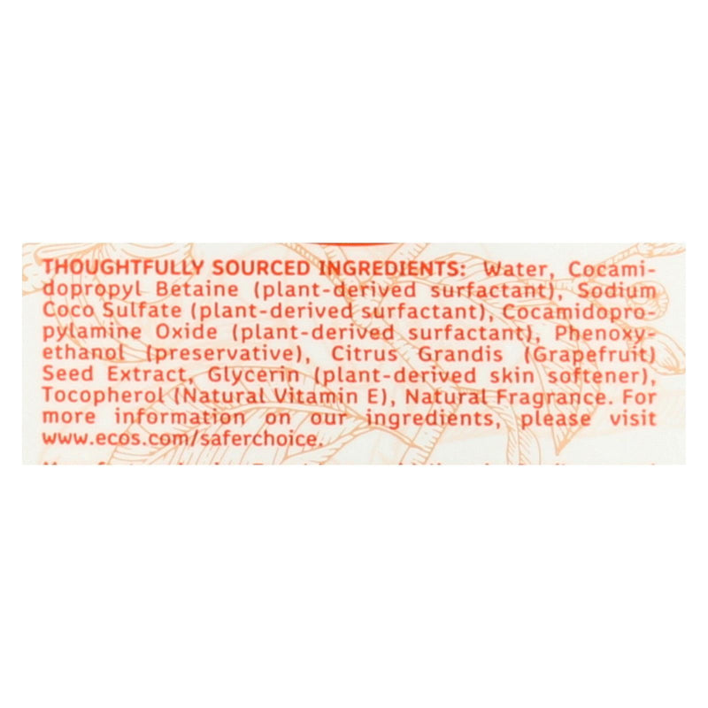 Earth Friendly Hand Soap - Orange Blossom - Case Of 6 - 17 Fl Oz - Orca Market