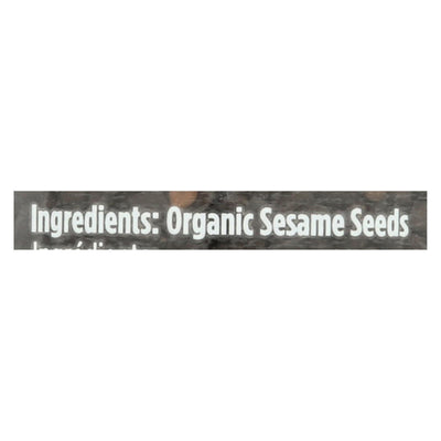 Spicely Organics - Organic Sesame - Black - Case Of 3 - 2 Oz. - Orca Market