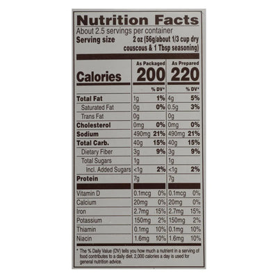 An image displaying Near East Couscous Mix - Mediterranean Curry - Case Of 12 - 5.7 Ounce by Near East