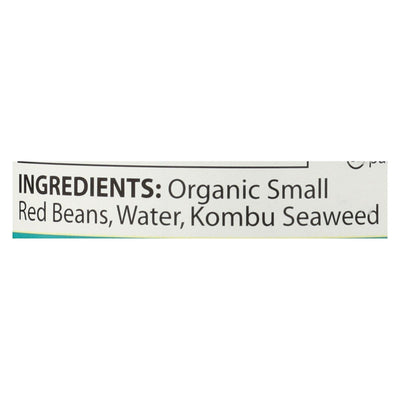 Eden Foods Small Red Beans Organic - Case Of 12 - 15 Oz. - Orca Market