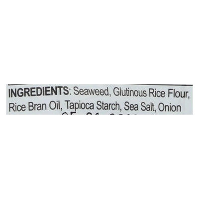 An image displaying Seasnax Chomperz Crunchy Seaweed Chips - Original - Case Of 8 - 1 Ounce by Seasnax