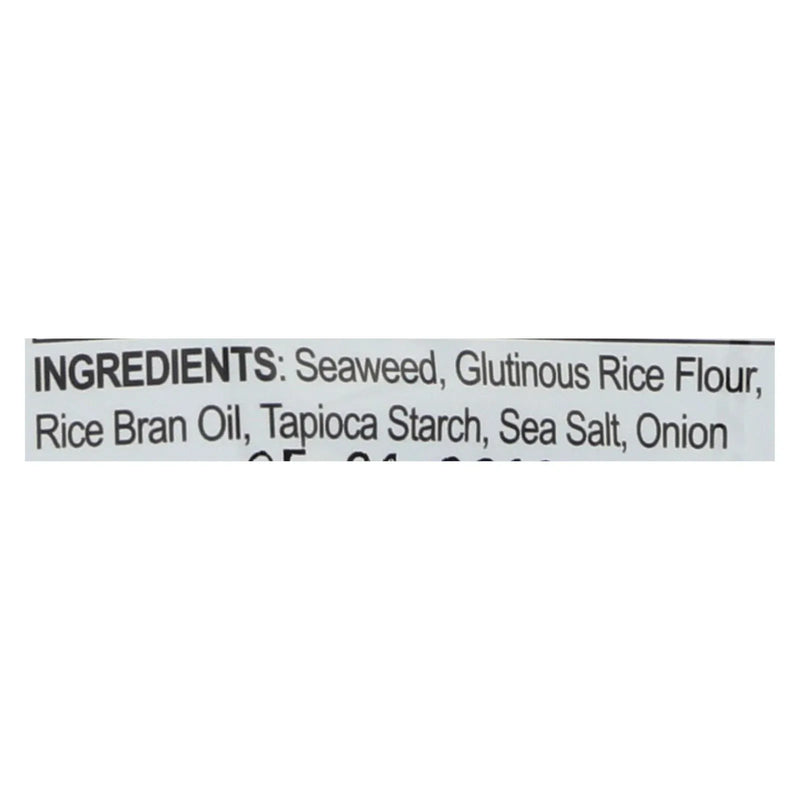 An image displaying Seasnax Chomperz Crunchy Seaweed Chips - Original - Case Of 8 - 1 Ounce by Seasnax