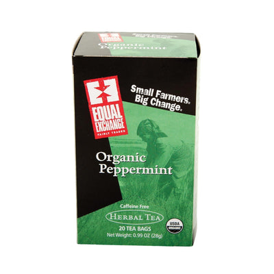 Equal Exchange Organic Peppermint Tea - Peppermint Tea - Case Of 6 - 20 Bags - Orca Market